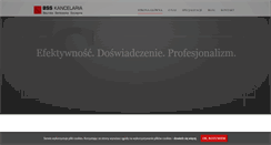 Desktop Screenshot of bsskancelaria.pl